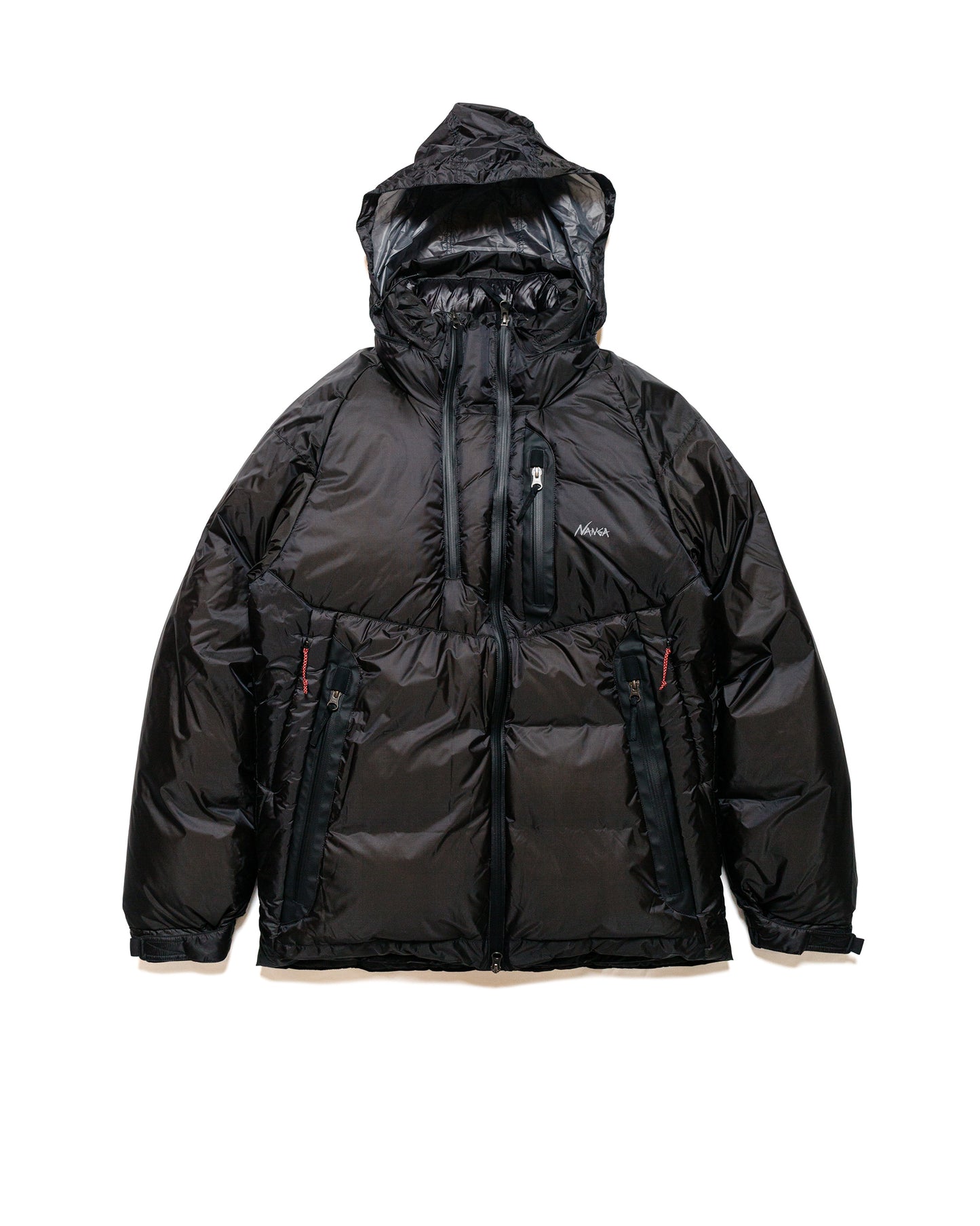 lost & found Nanga Nanga Aurora Light Stand Collar Down Jacket Black