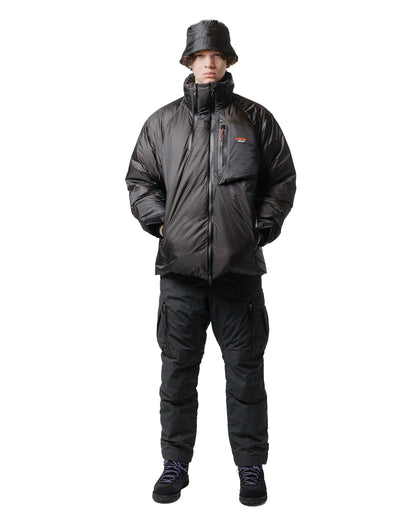 lost & found Nanga Nanga Aurora Tex Light Stand Collar Down Jacket Mikami Black