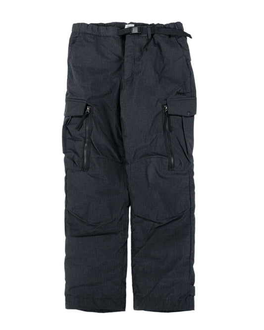 lost & found Nanga Nanga Hinoc Down Pants Charcoal