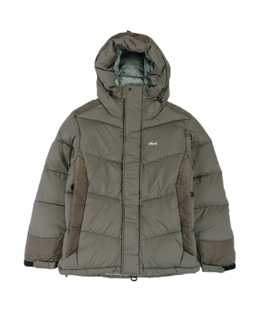 lost & found Nanga Nanga Liteforce Down Jacket Khaki