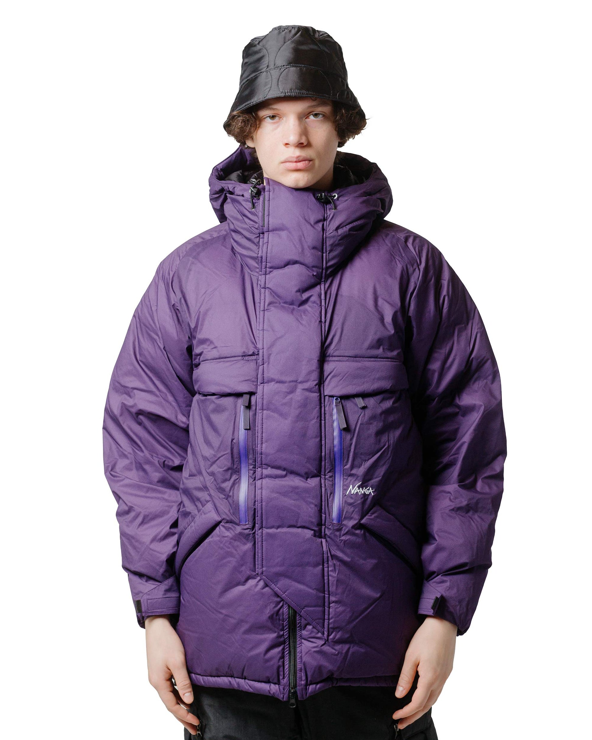 lost & found Nanga Nanga Mountain Belay Coat Purple