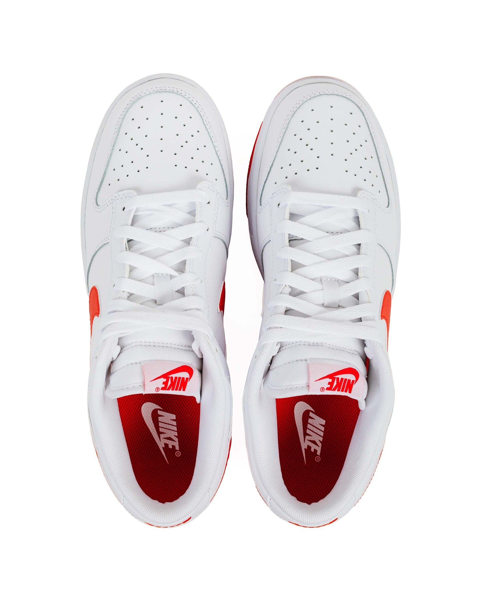 Nike Dunk Low Retro WhitePicante Red Top
