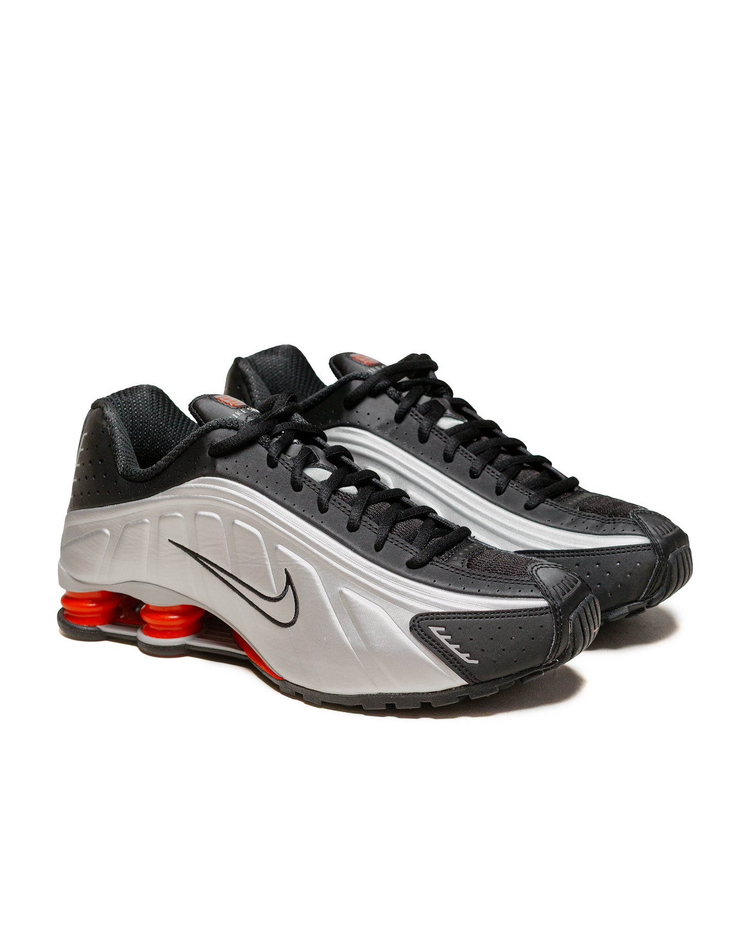 lost & found Nike Nike Shox R4 Metallic Silver/Red