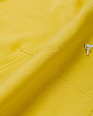 Nike Solo Swoosh Fleece Pullover Hoodie Saturn Gold Detail