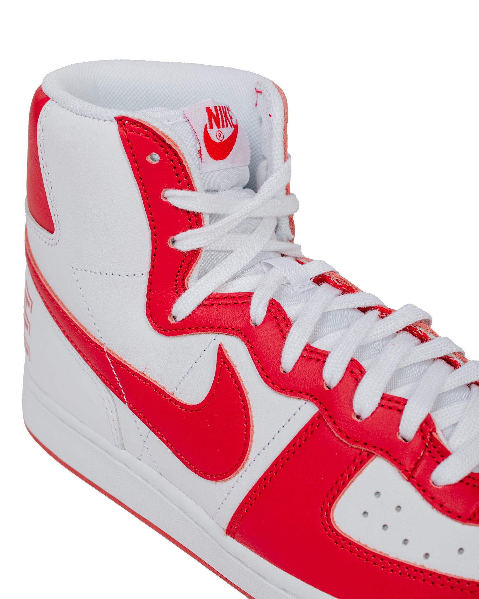 Nike Terminator High NM5 White/University Red Close Up