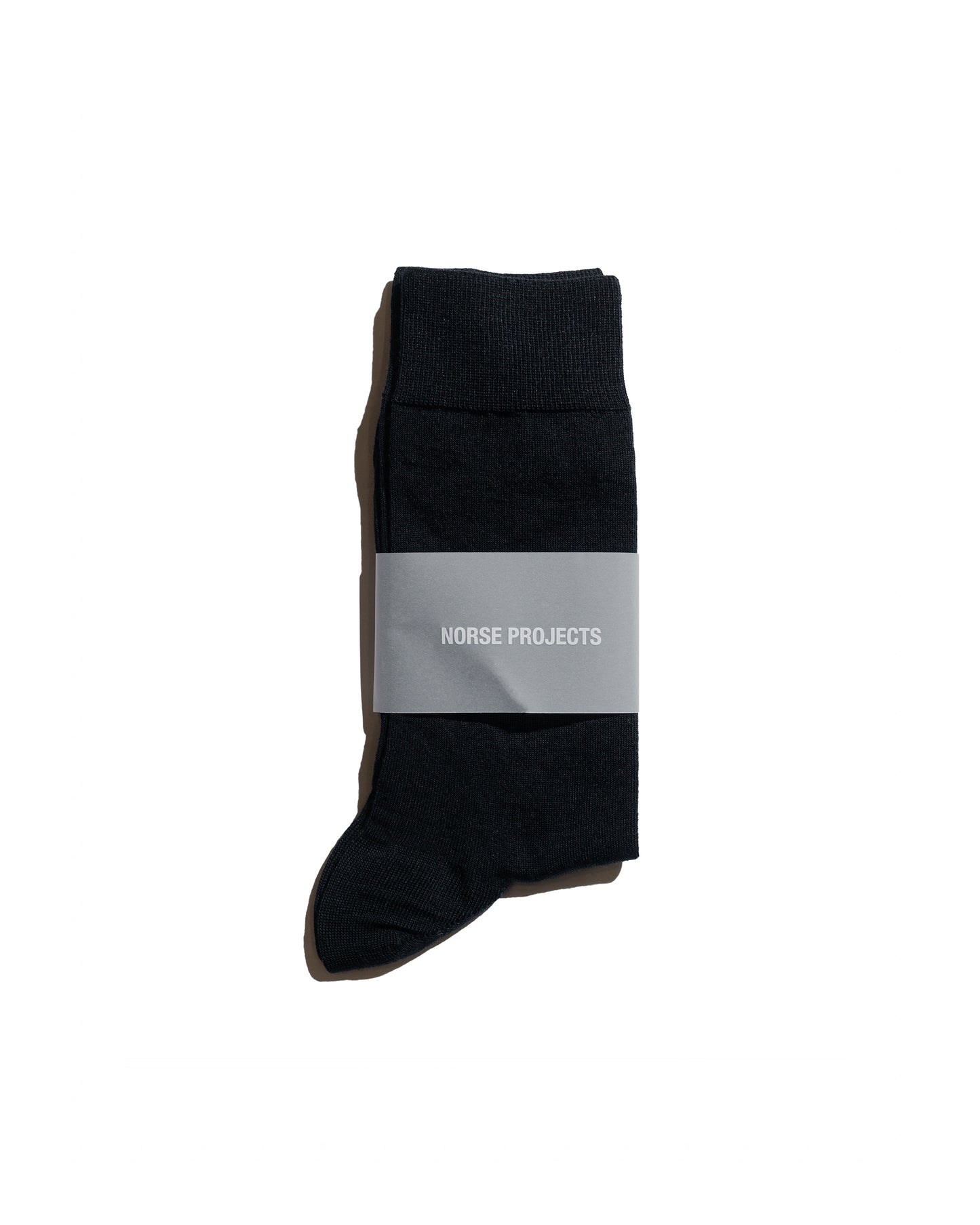 lost & found Norse Projects Norse Projects Bjarki Tech Merino Sock All Black
