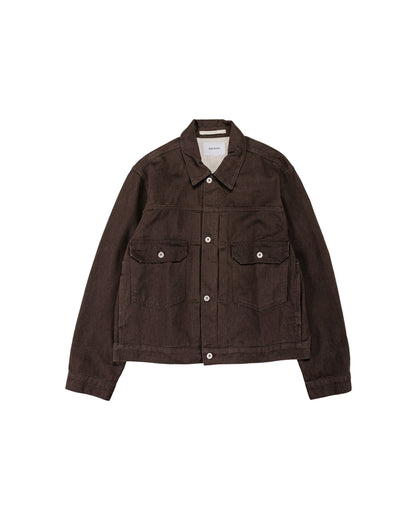lost & found Norse Projects Norse Projects Storadal Resist Dyed Twill Type II Jacket Shale