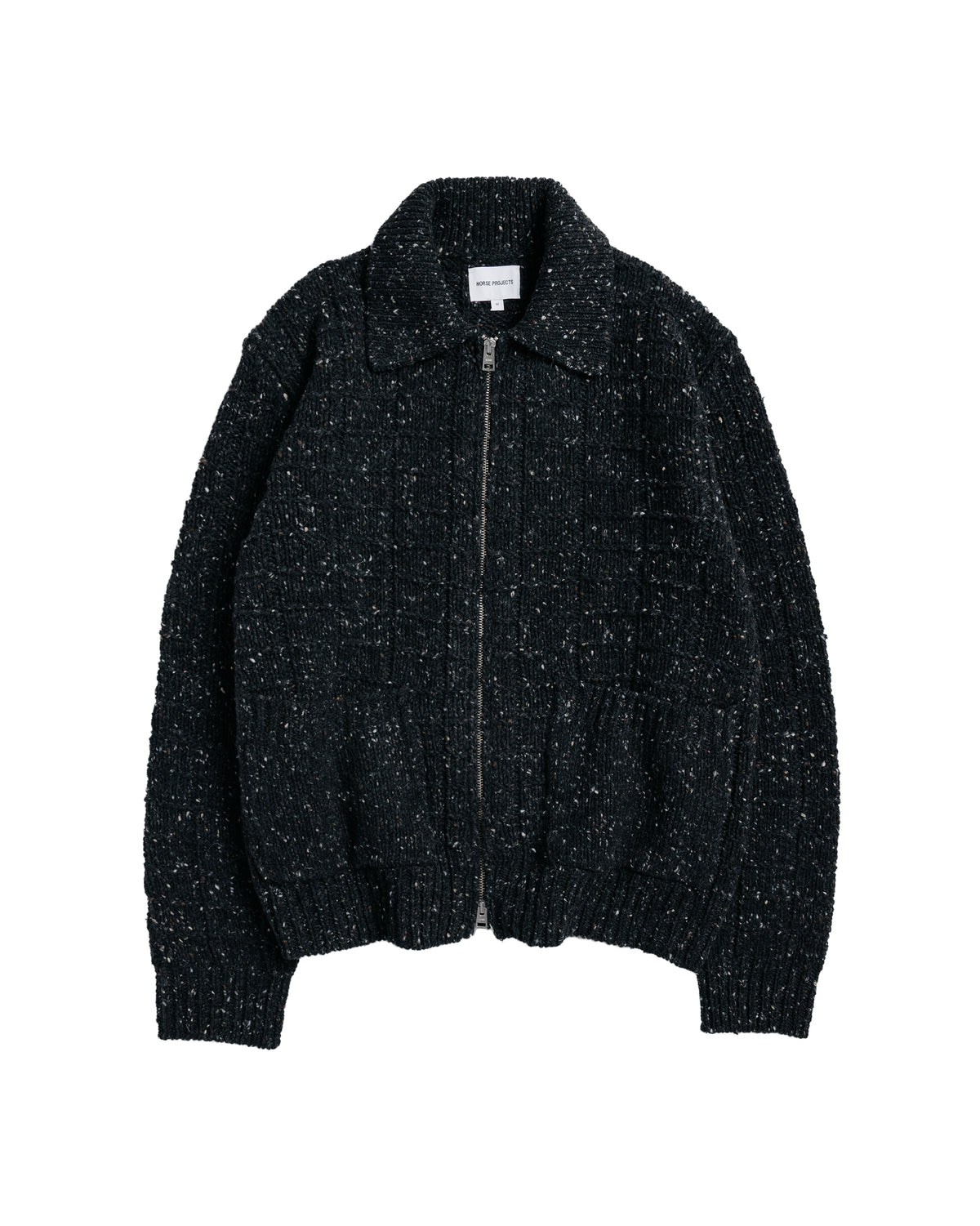 Norse Projects Aldrup Donegal Square Jacket Charcoal Melange