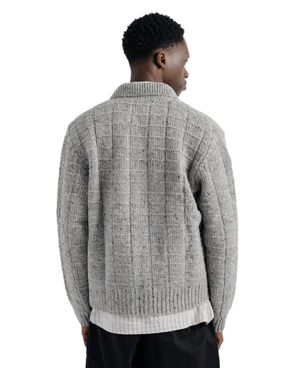 Norse Projects Aldrup Donegal Square Jacket Light Grey Melange