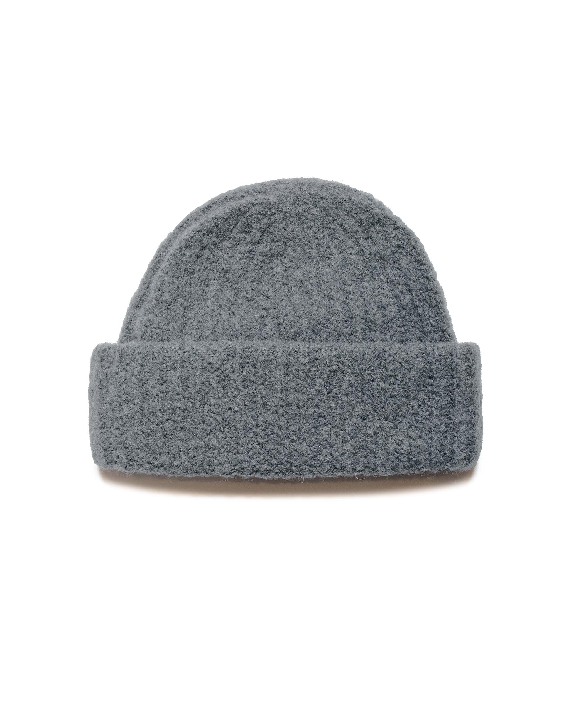 lost & found Norse Projects Norse Projects Alpaca Wool Short Beanie Mouse Grey
