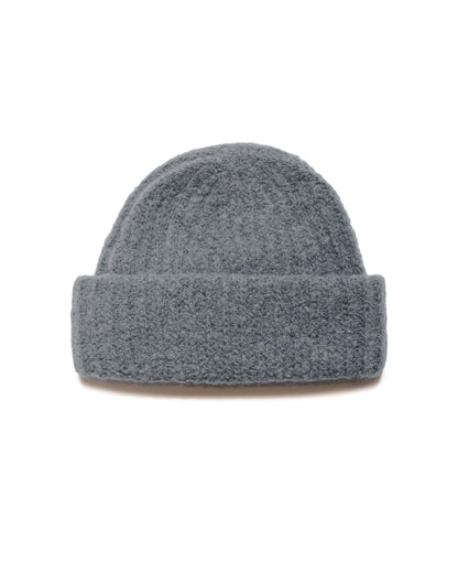 lost & found Norse Projects Norse Projects Alpaca Wool Short Beanie Mouse Grey