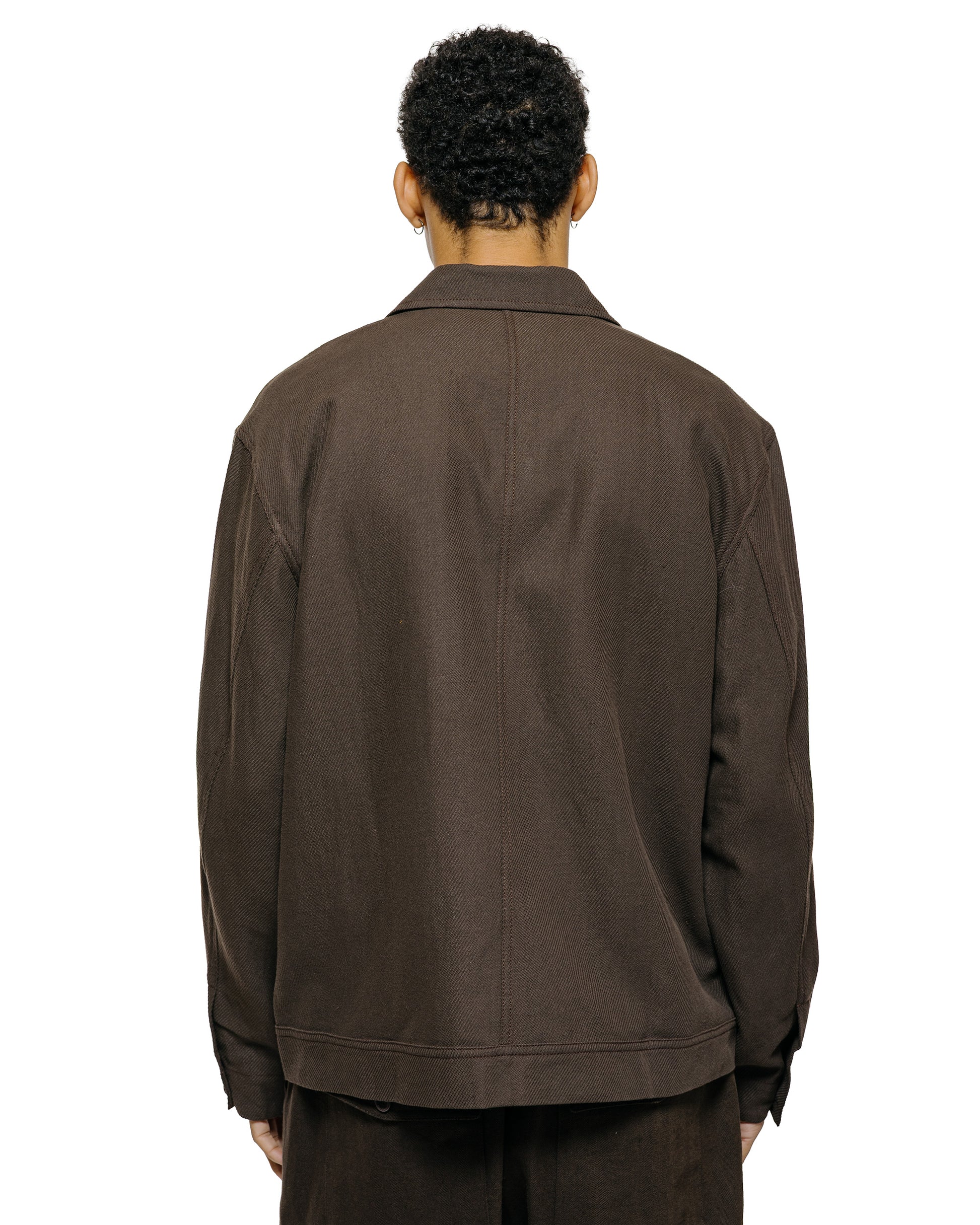 lost & found Norse Projects Norse Projects Arresskov Cotton Linen Twill Overshirt Delicioso Brown