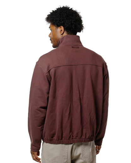 lost & found Norse Projects Norse Projects Bjorn Relaxed Organic Loopback Track Jacket Mahogany