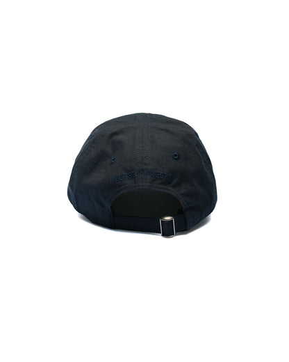 Norse Projects Buff Cloth 6-Panel Cap Dark Navy