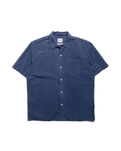 lost & found Norse Projects Norse Projects Carsten Cotton Tencel Calcite Blue