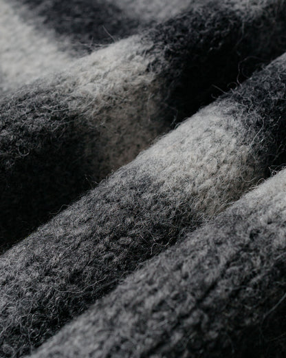 Norse Projects Erik Gradient Alpaca Wool Jacket Charcoal Melange