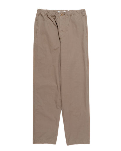 Norse Projects Ezra Regular Mineral Dyed Fine Twill Trousers Walnut