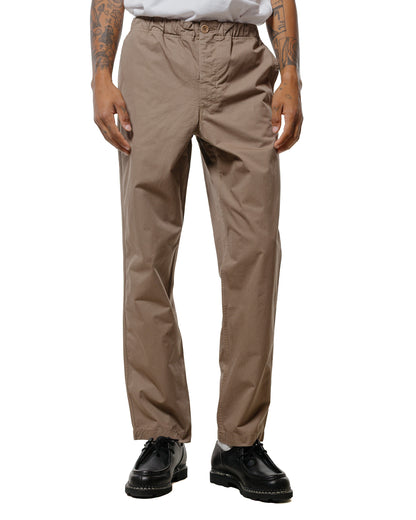 Norse Projects Ezra Regular Mineral Dyed Fine Twill Trousers Walnut