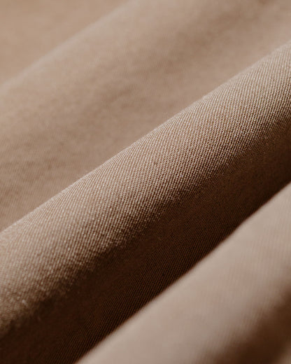 Norse Projects Ezra Regular Mineral Dyed Fine Twill Trousers Walnut