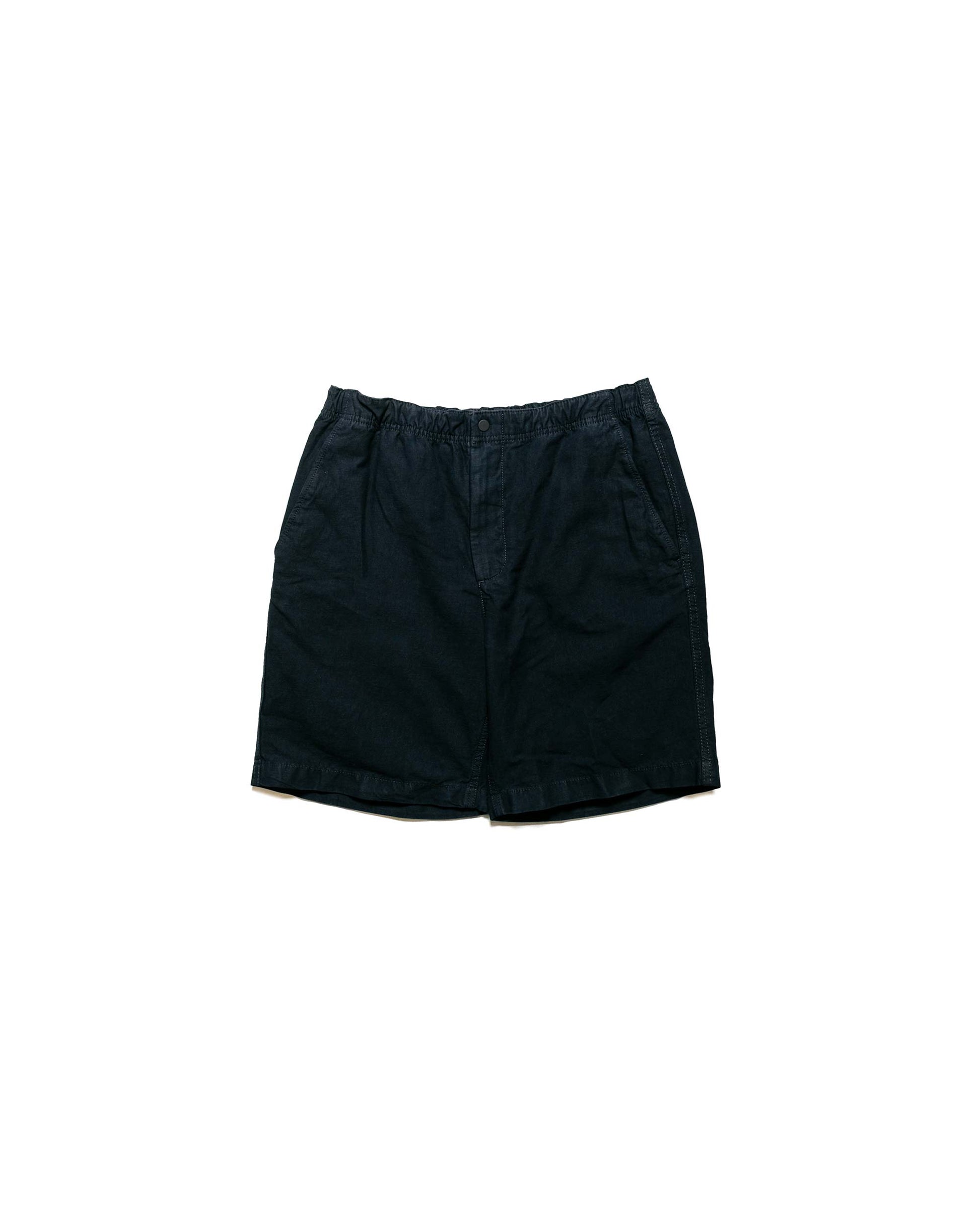 lost & found Norse Projects Norse Projects Ezra Relaxed Cotton Linen Short Dark Navy