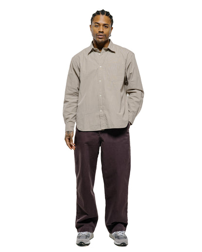 lost & found Norse Projects Norse Projects Hengifoss High Waist Heavy Twill Trouser Shale