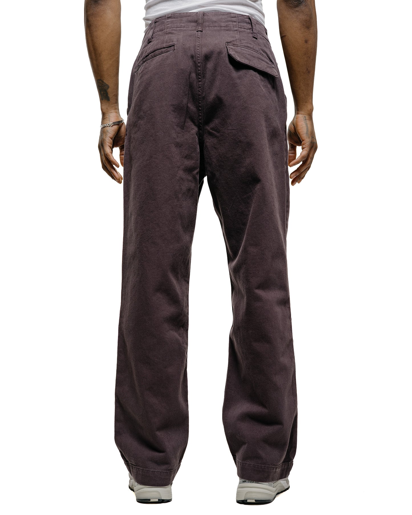 lost & found Norse Projects Norse Projects Hengifoss High Waist Heavy Twill Trouser Shale