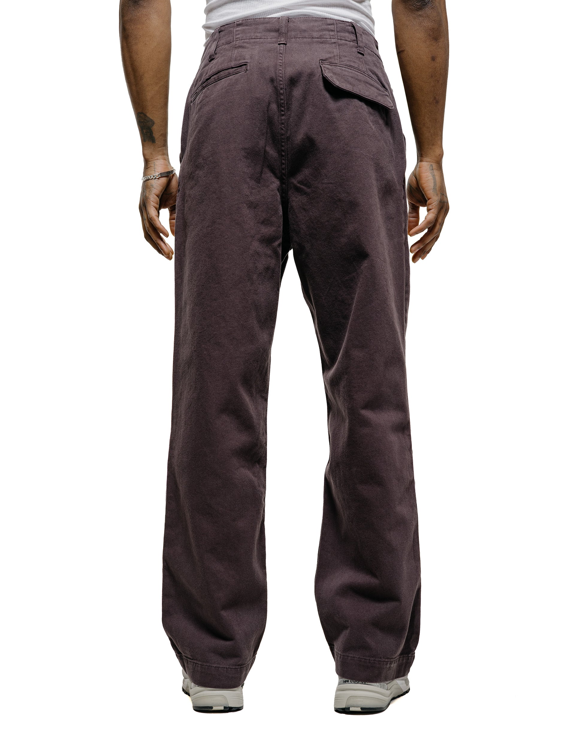 lost & found Norse Projects Norse Projects Hengifoss High Waist Heavy Twill Trouser Shale