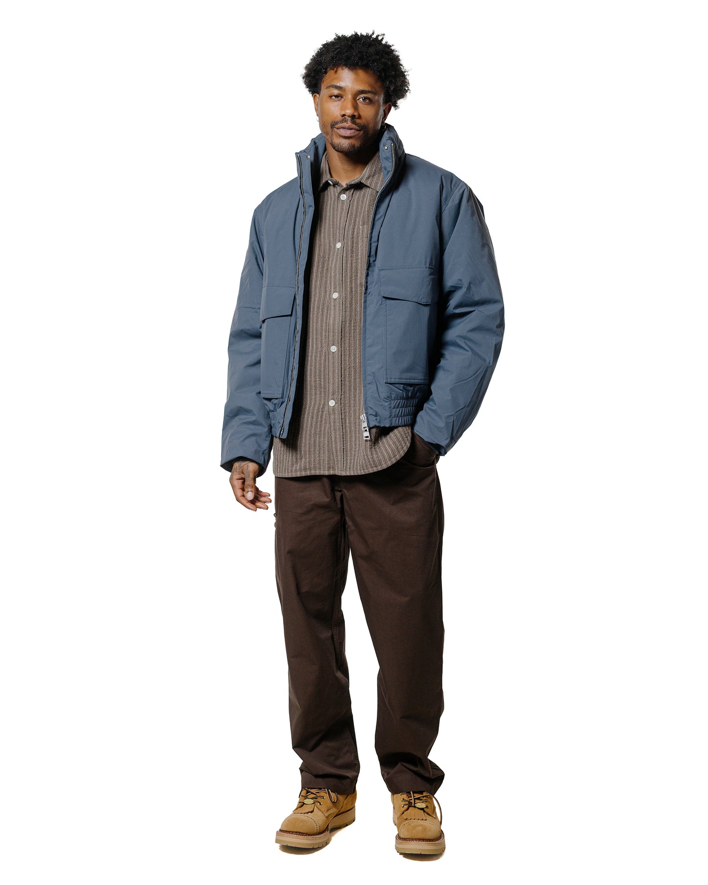 lost & found Norse Projects Norse Projects Kastrup Gore-Tex Windstopper Bomber Jacket Graphite