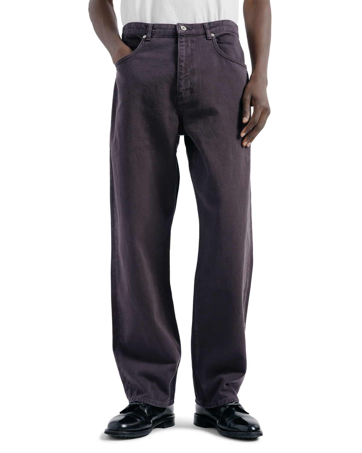 Norse Projects Korshavn 5 Pocket Darkest Purple
