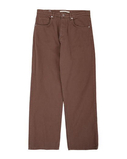 lost & found Norse Projects Norse Projects Korshavn Relaxed 5 Pocket Heavy Twill Peppercorn