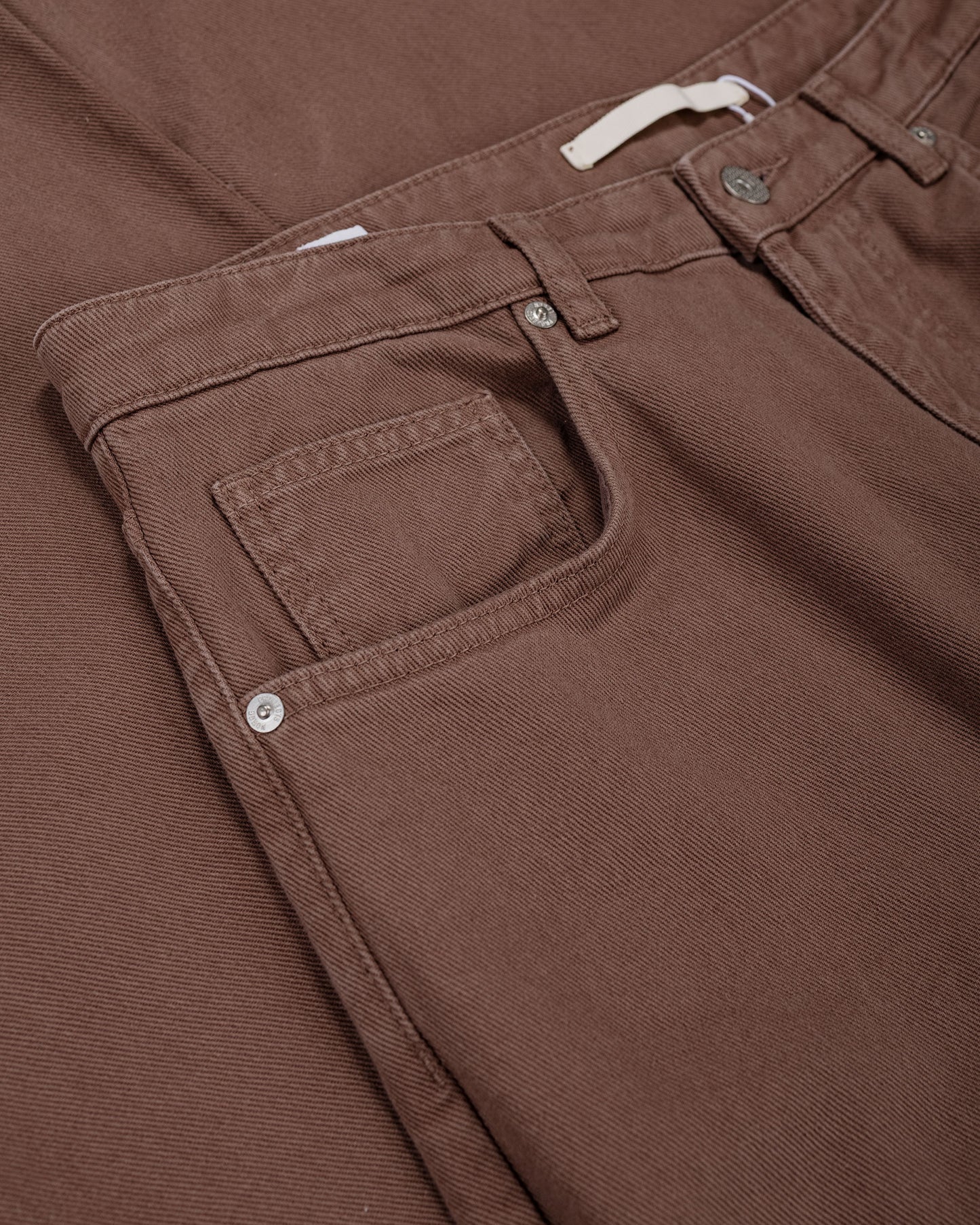 lost & found Norse Projects Norse Projects Korshavn Relaxed 5 Pocket Heavy Twill Peppercorn