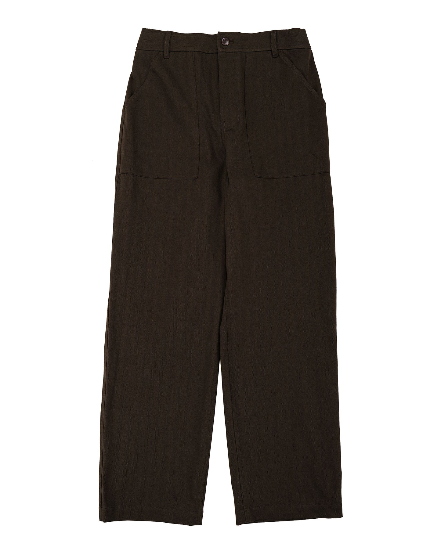 lost & found Norse Projects Norse Projects Kvitfjell Relaxed Cotton Wool Herringbone Pant Delicioso Brown