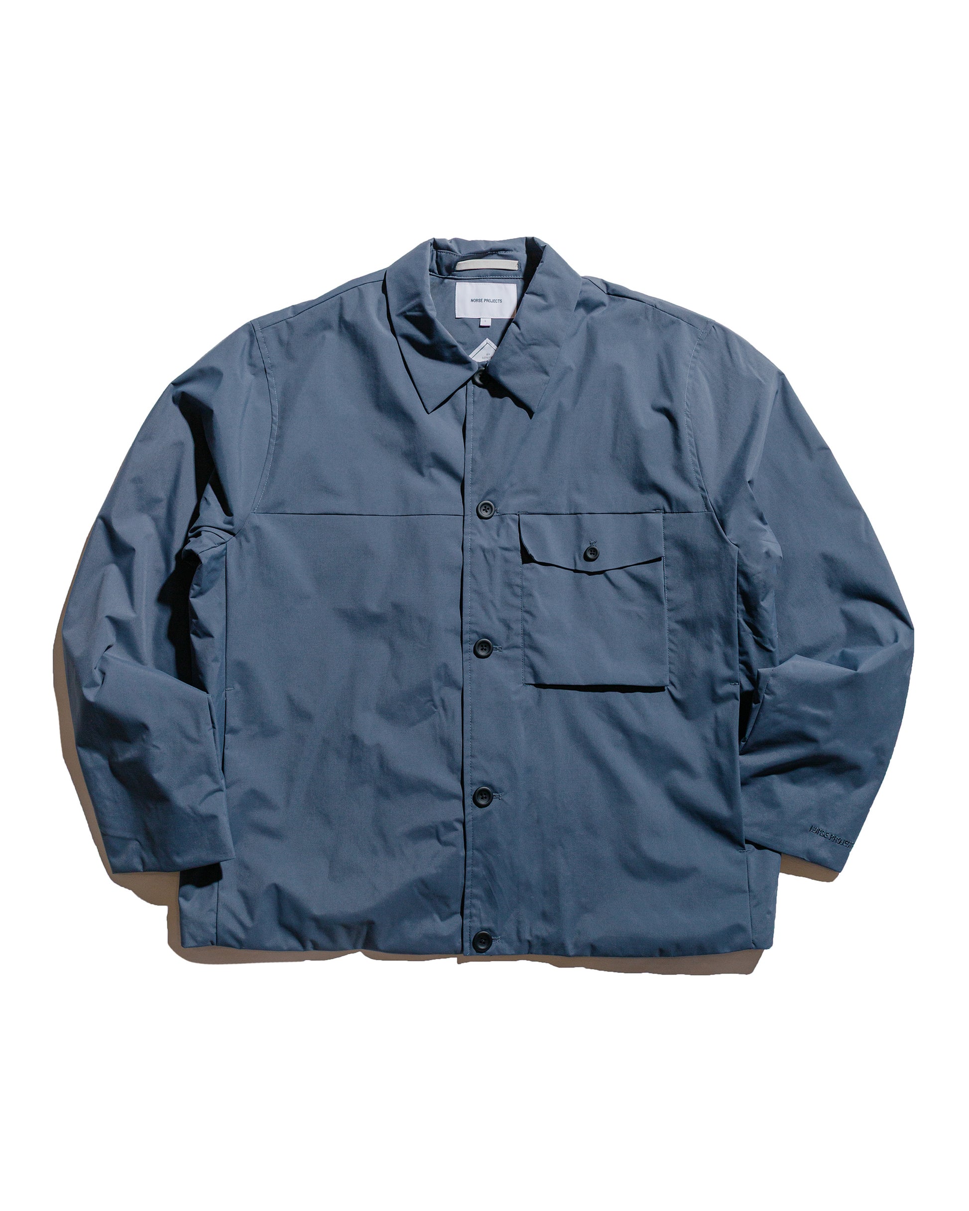 lost & found Norse Projects Norse Projects Marcus Windstopper Overshirt Graphite
