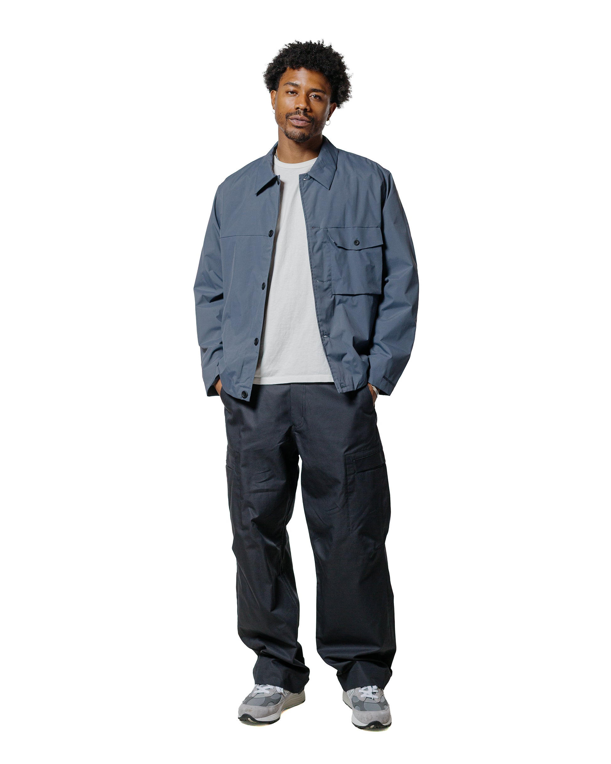 lost & found Norse Projects Norse Projects Marcus Windstopper Overshirt Graphite