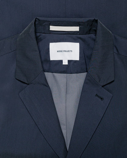 Norse Projects Nilas Alpinix Smart Merino Jacket Dark Navy