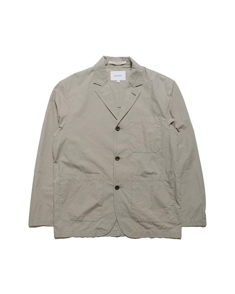 Norse Projects Nilas Typewriter Work Jacket Clay