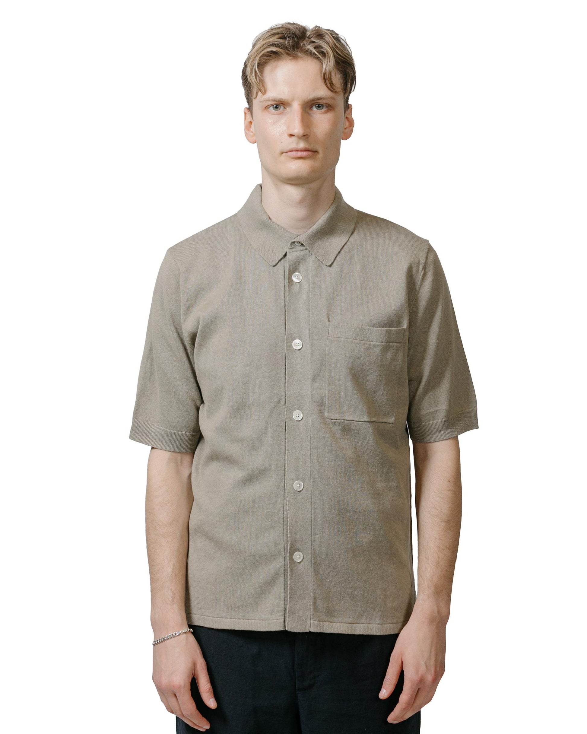lost & found Norse Projects Norse Projects Rollo Cotton Linen SS Shirt Clay