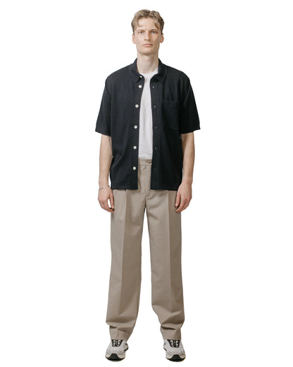 lost & found Norse Projects Norse Projects Rollo Cotton Linen SS Shirt Dark Navy