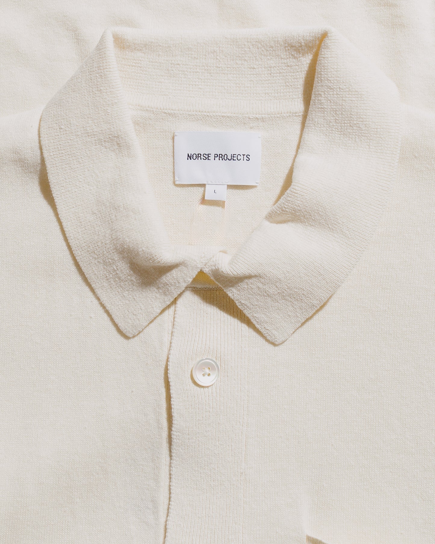 lost & found Norse Projects Norse Projects Rollo Cotton Linen SS Shirt Kit White