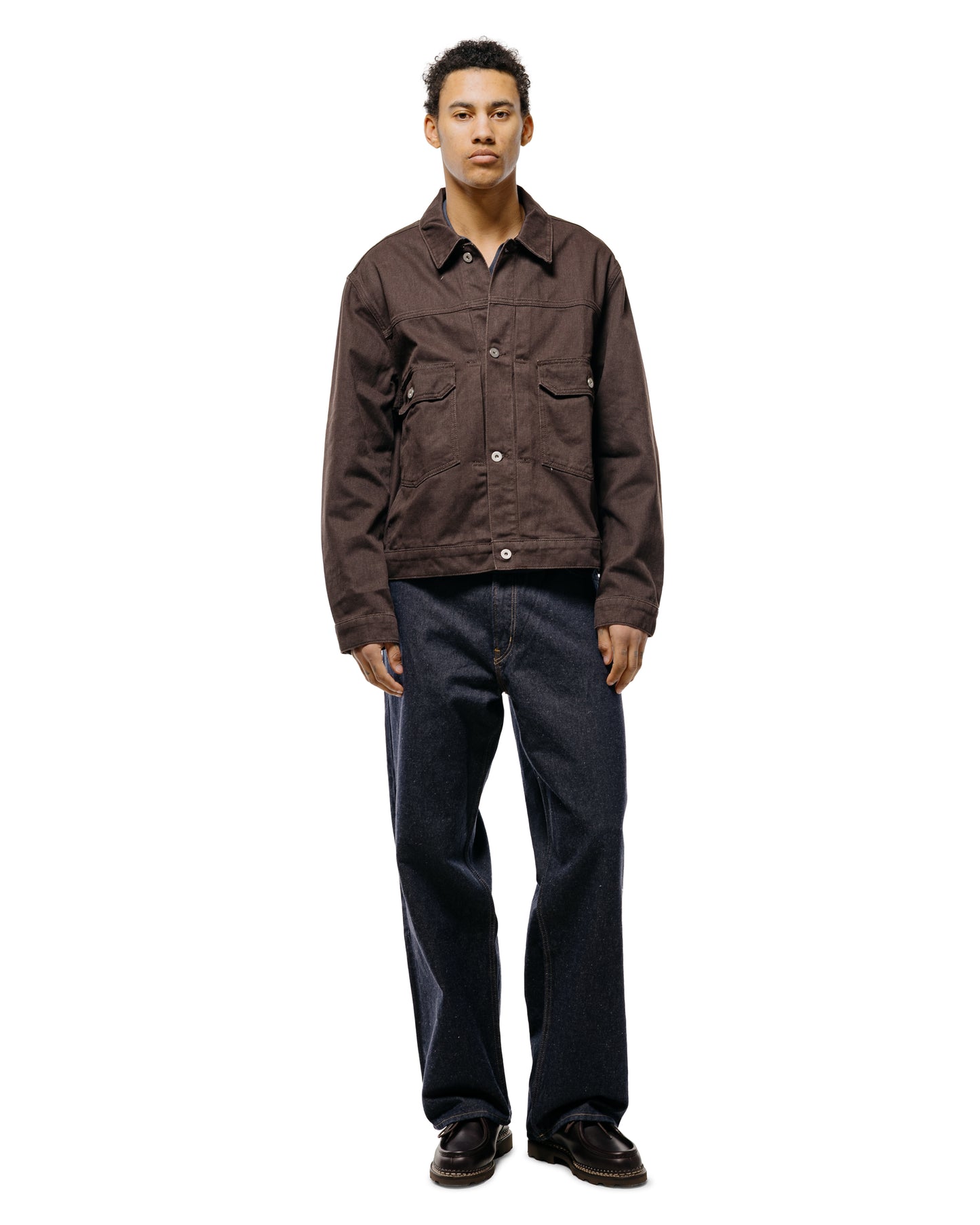 lost & found Norse Projects Norse Projects Storadal Resist Dyed Twill Type II Jacket Shale