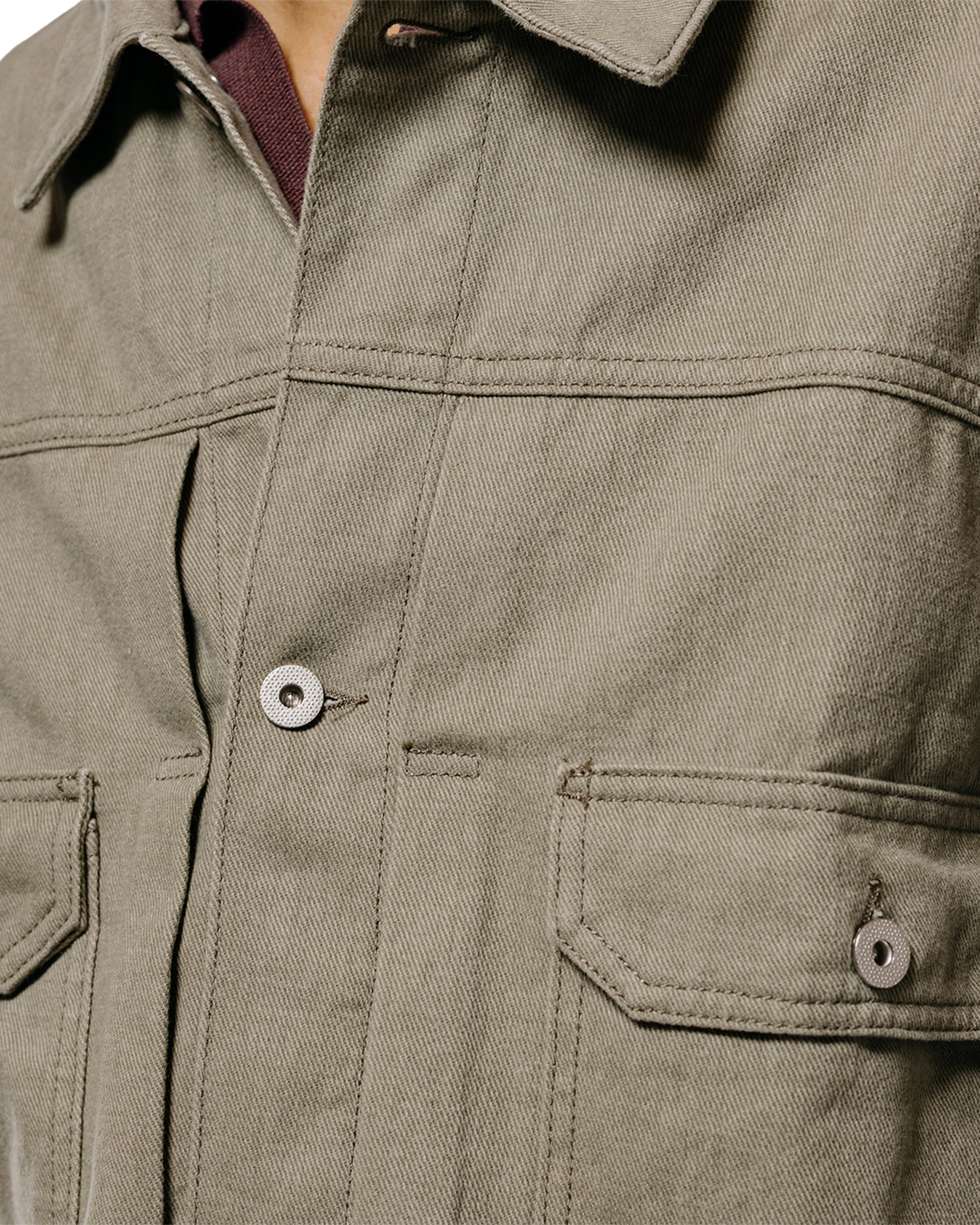 lost & found Norse Projects Norse Projects Storadal Resist Dyed Twill Type II Jacket Vetiver