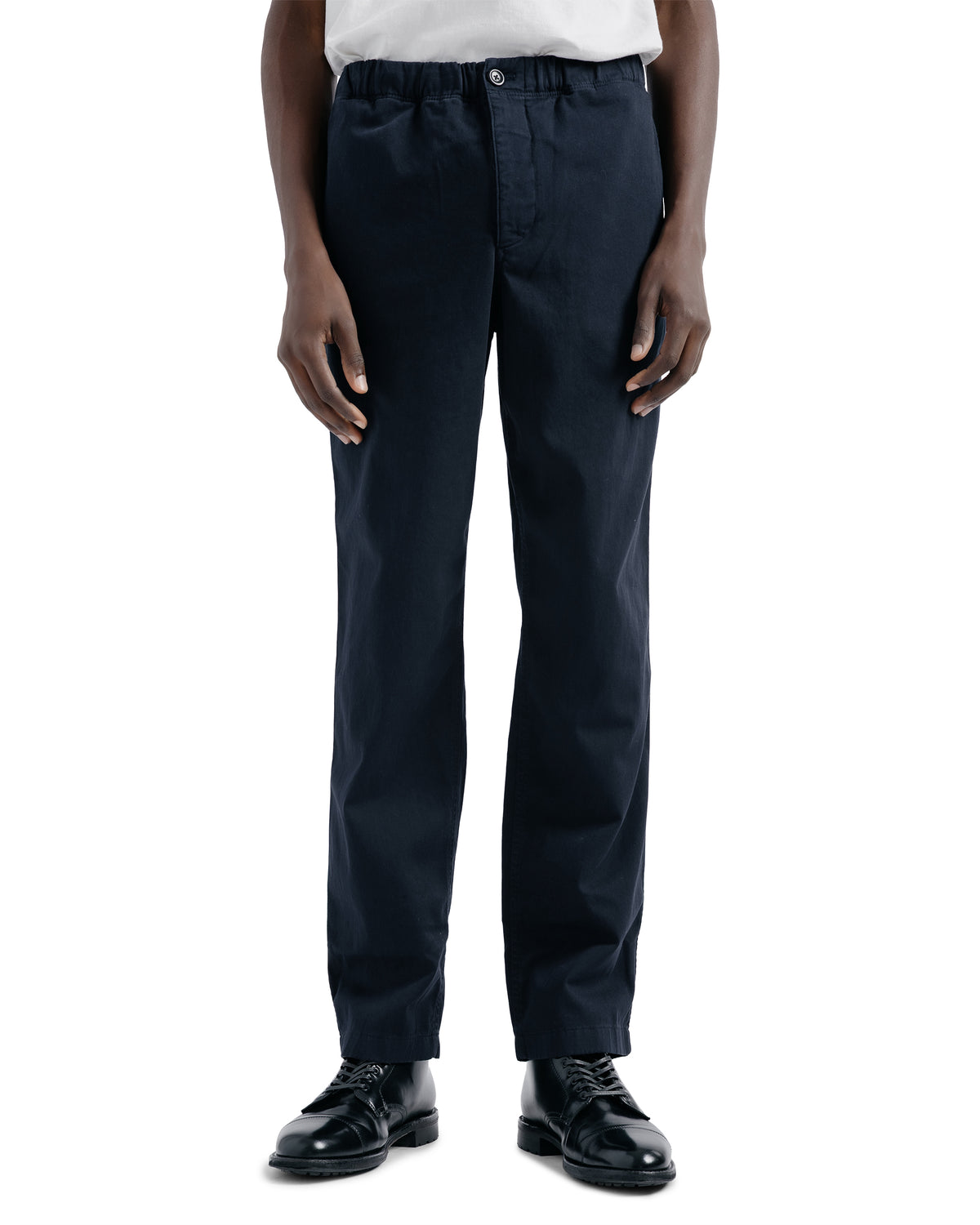 Norse Projects Trysil Regular Organic Stretch Twill Trouser Dark Navy