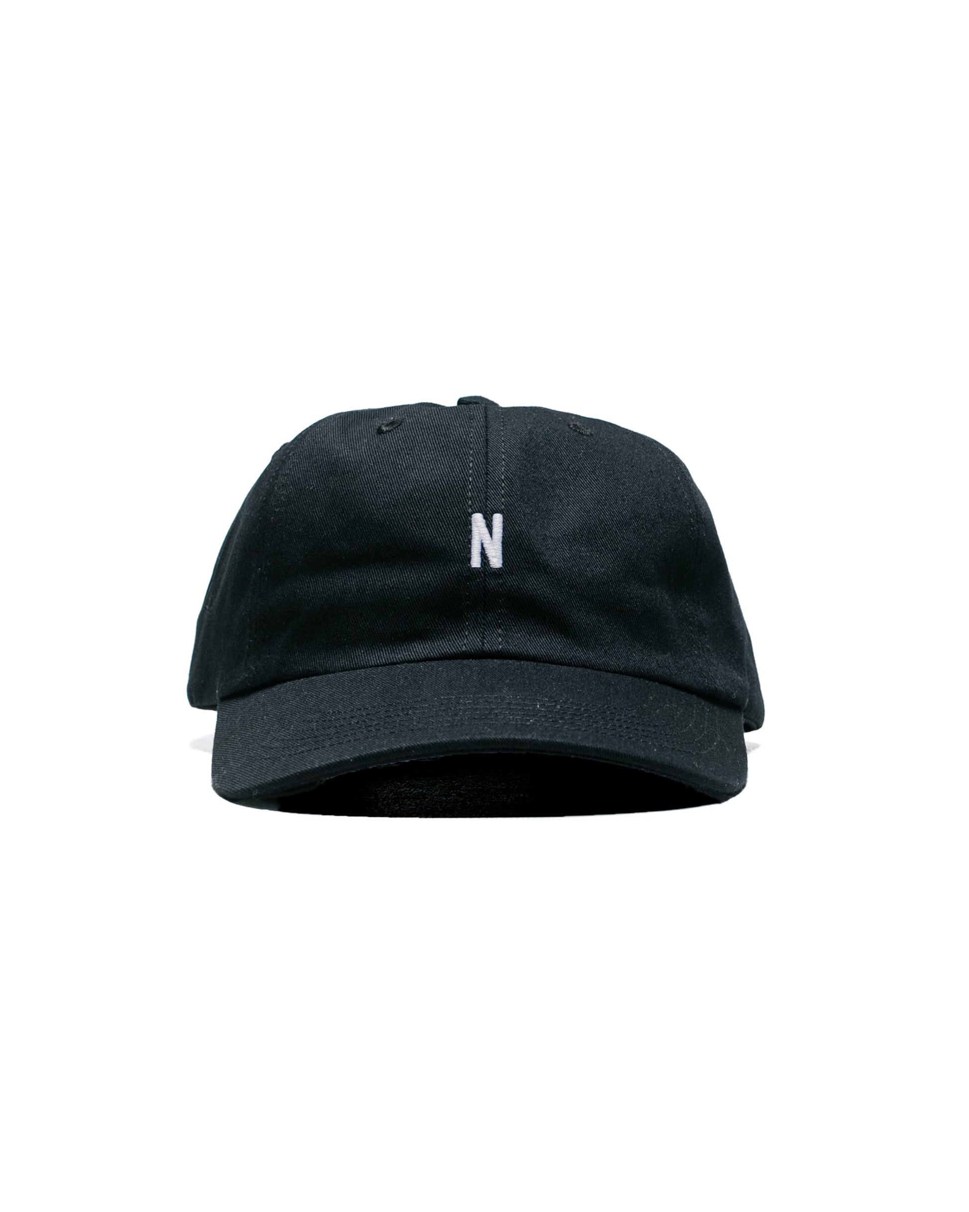lost & found Norse Projects Norse Projects Twill Sports Cap Black