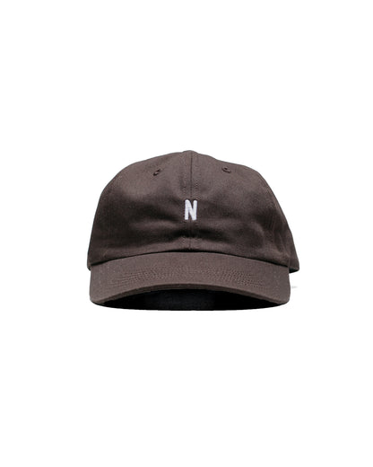 lost & found Norse Projects Norse Projects Twill Sports Cap Espresso