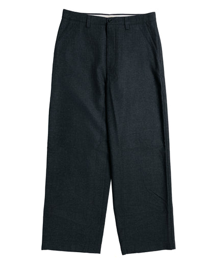 Norse Projects Vivestad Wool Wide Chino Charcoal Grey