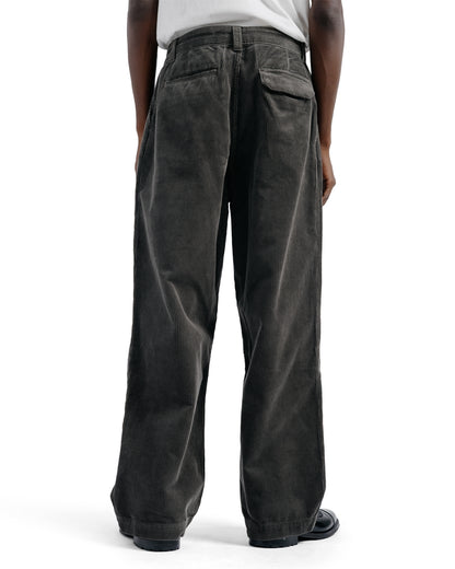 Norse Projects Volda Pleated Wide Wale Corduroy Trouser Beluga