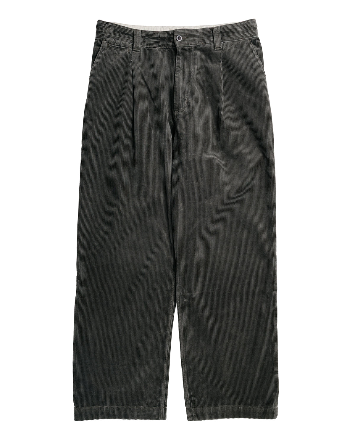 Norse Projects Volda Pleated Wide Wale Corduroy Trouser Beluga