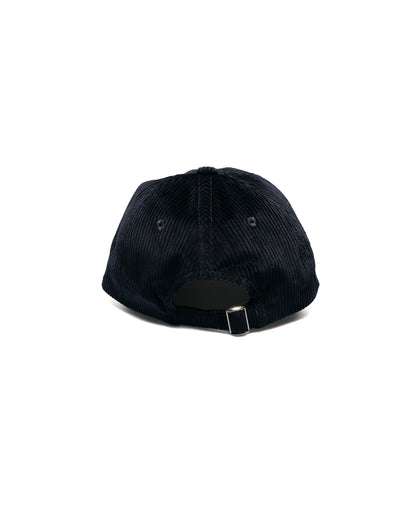 Norse Projects Wide Wale Corduroy 6-Panel Cap Dark Navy