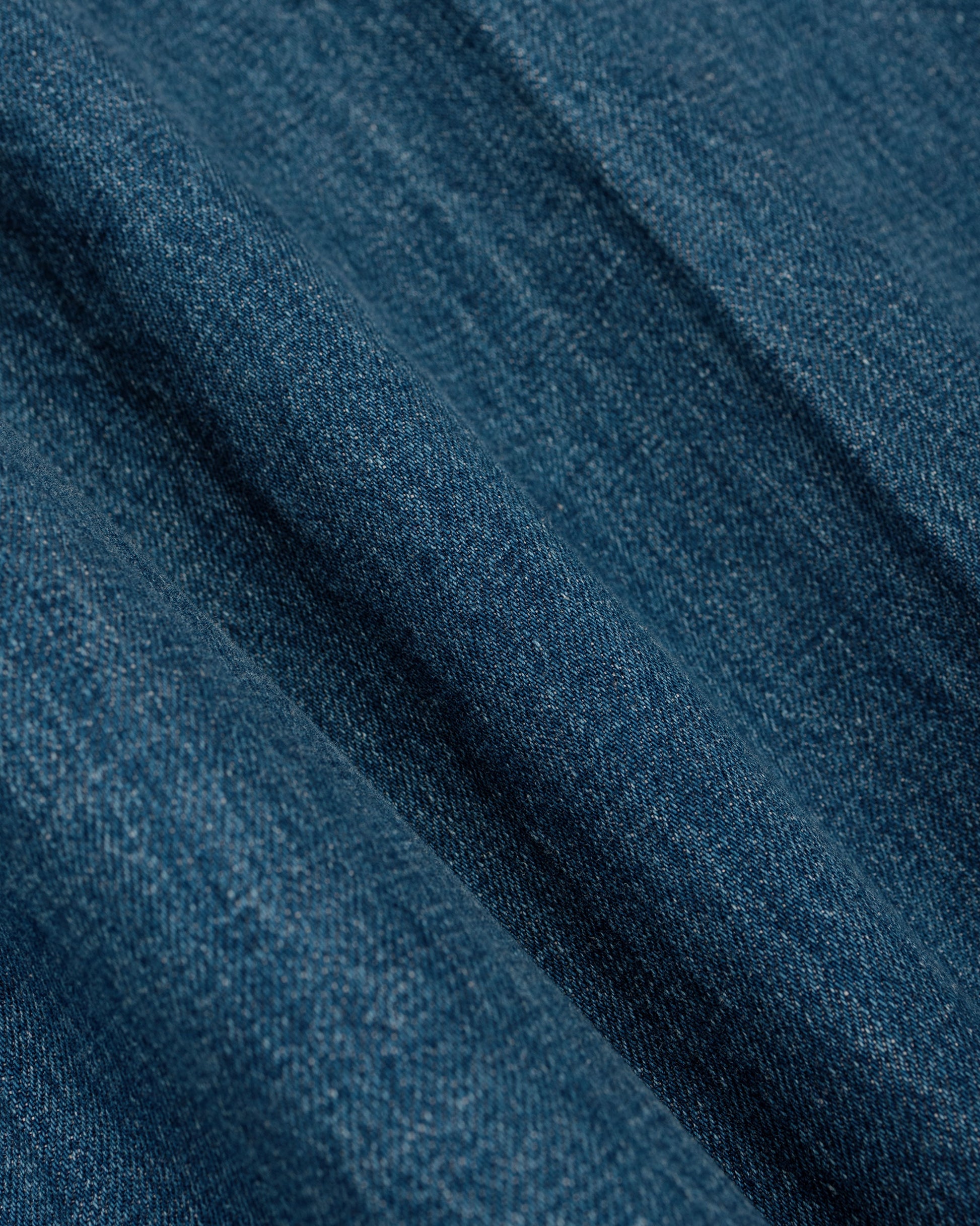 lost & found Old Joe Old Joe Beltless Waist Jean Trouser"990" (Scar Face & Paint) Indigo