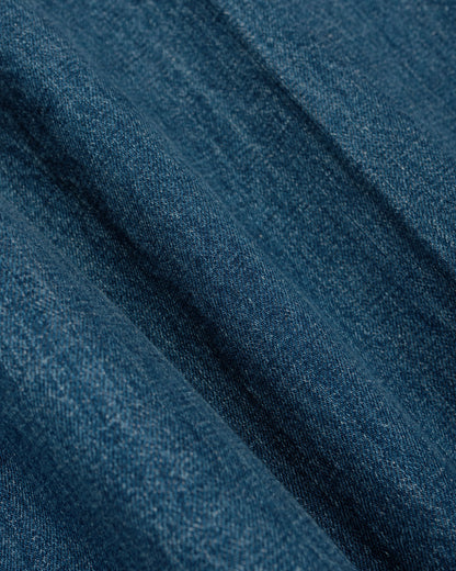lost & found Old Joe Old Joe Beltless Waist Jean Trouser"990" (Scar Face & Paint) Indigo